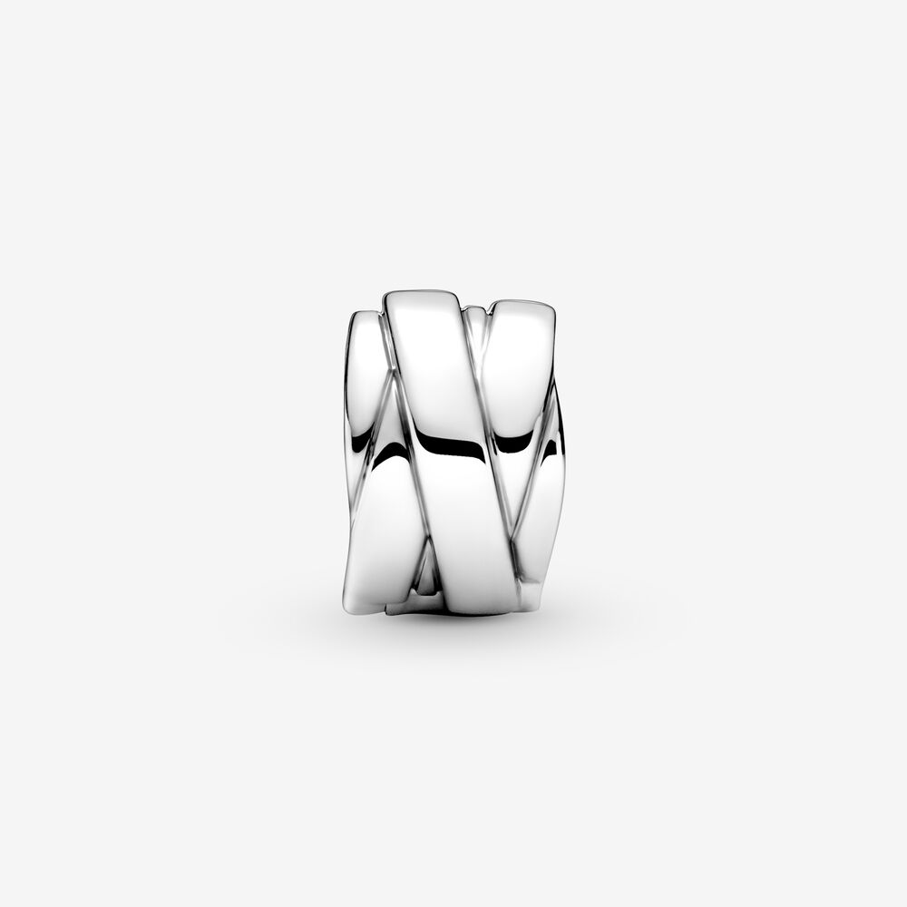 Clip Nastri Intrecciati - 799502C00 - Simmi Gioiellerie -Clip