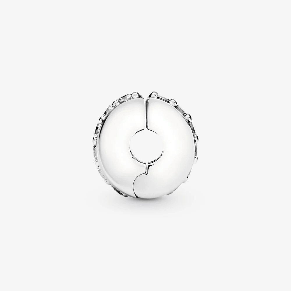 Clip Pandora Fascia trasparente scintillante - 791972CZ - Simmi gioiellerie -Clip