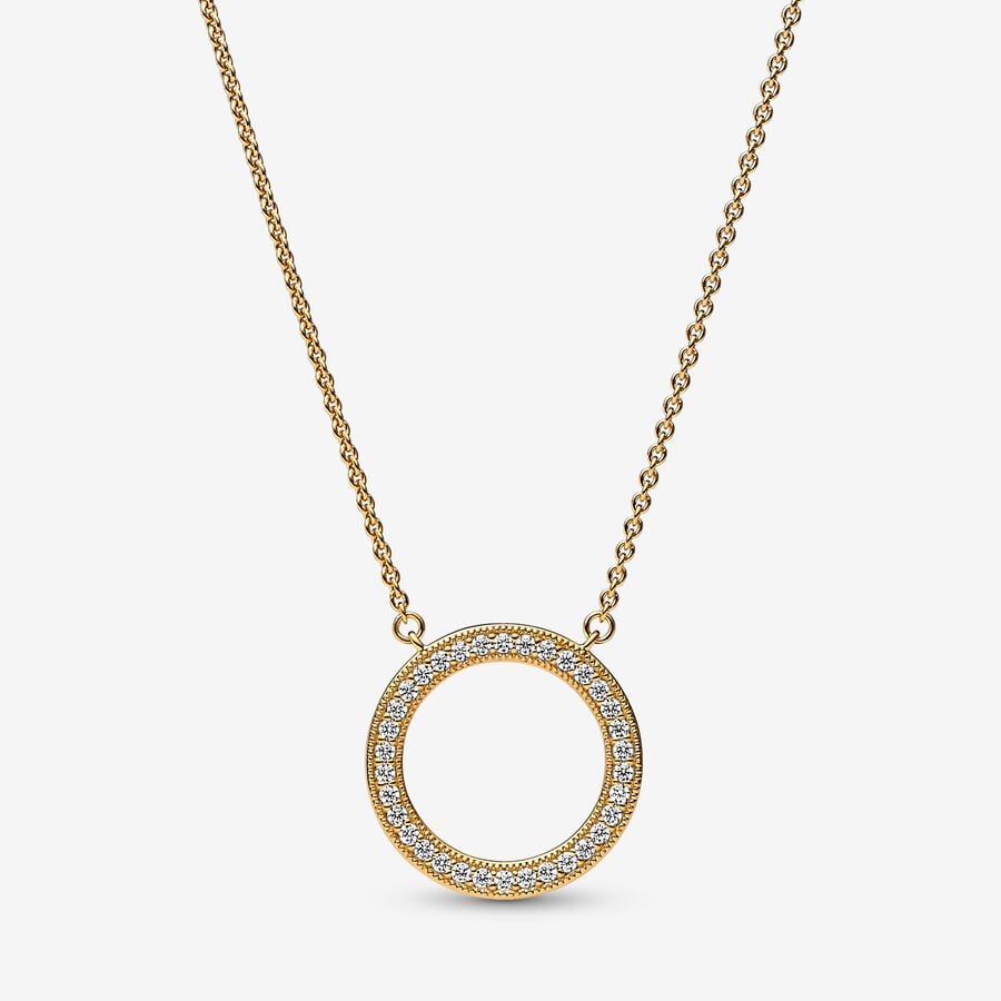 Collana Cerchio Grande Signature - 362735C01-45 - Simmi Gioiellerie -Collane