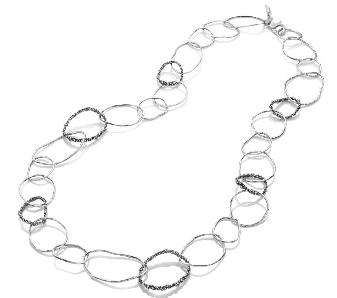 Collana da donna Giovanni Raspini - Lunga Aria Perlage - 10246 - Simmi Gioiellerie -Collane