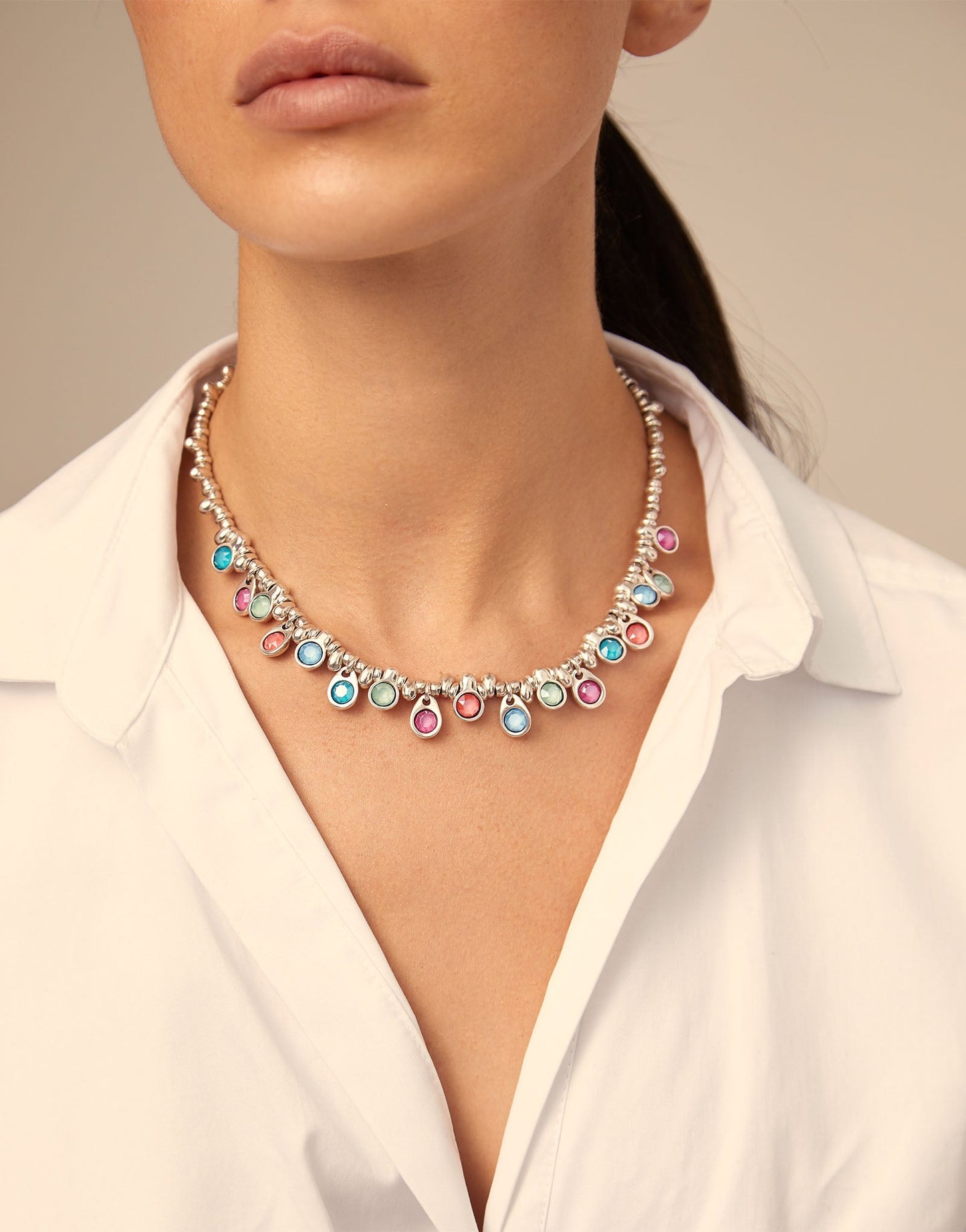 Collana da donna UNO de 50 - COL1345MCLMTL0U - Simmi Gioiellerie -Collane