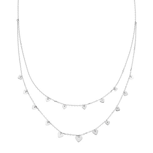 Collana Doppio Giro in Argento - CL2MHB - Simmi Gioiellerie -Collane