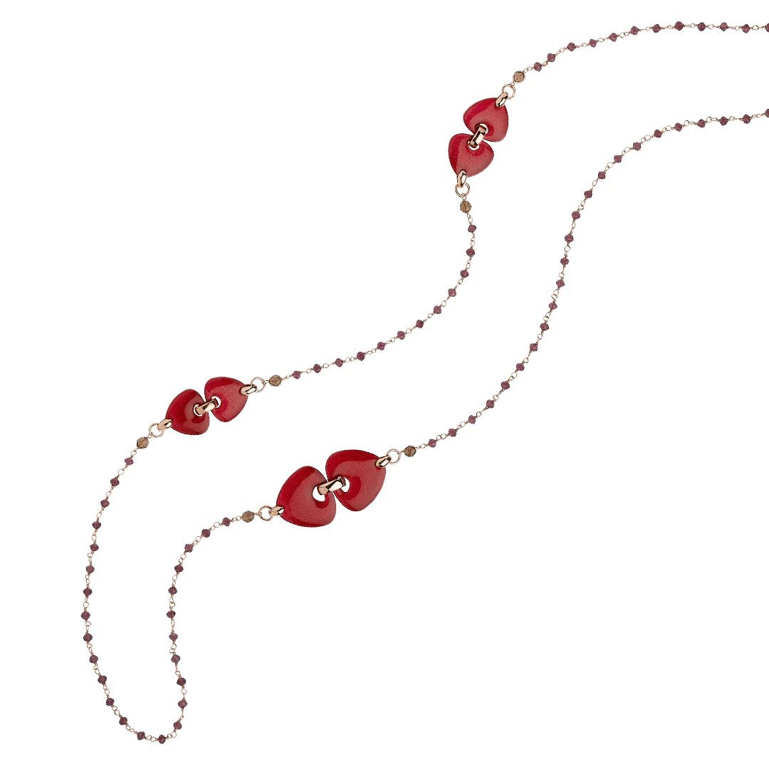 COLLANA STONE HEART - Simmi Gioiellerie -Collane