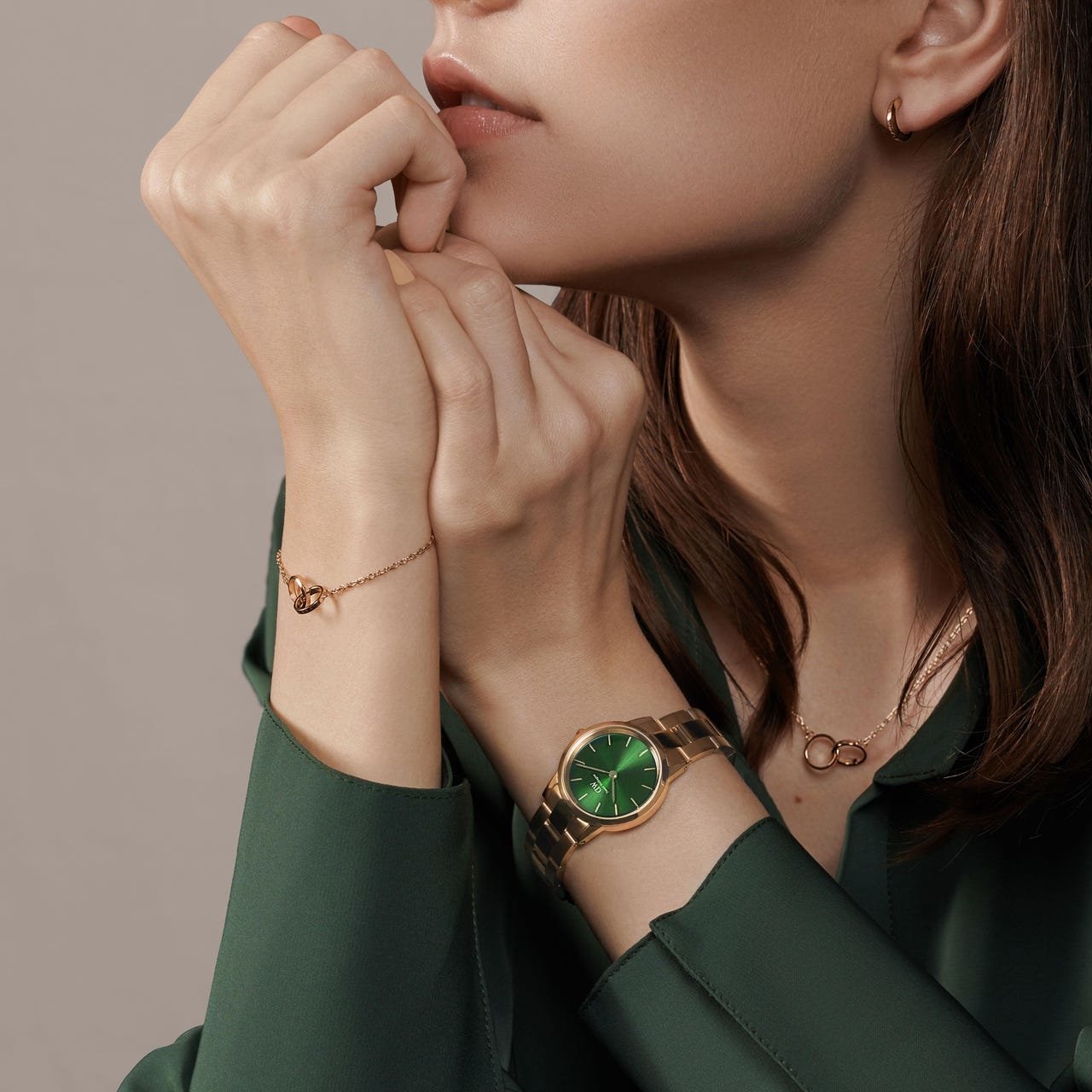 Daniel Wellington Iconik Link Emerald 28 MM - Simmi Gioiellerie -Orologi