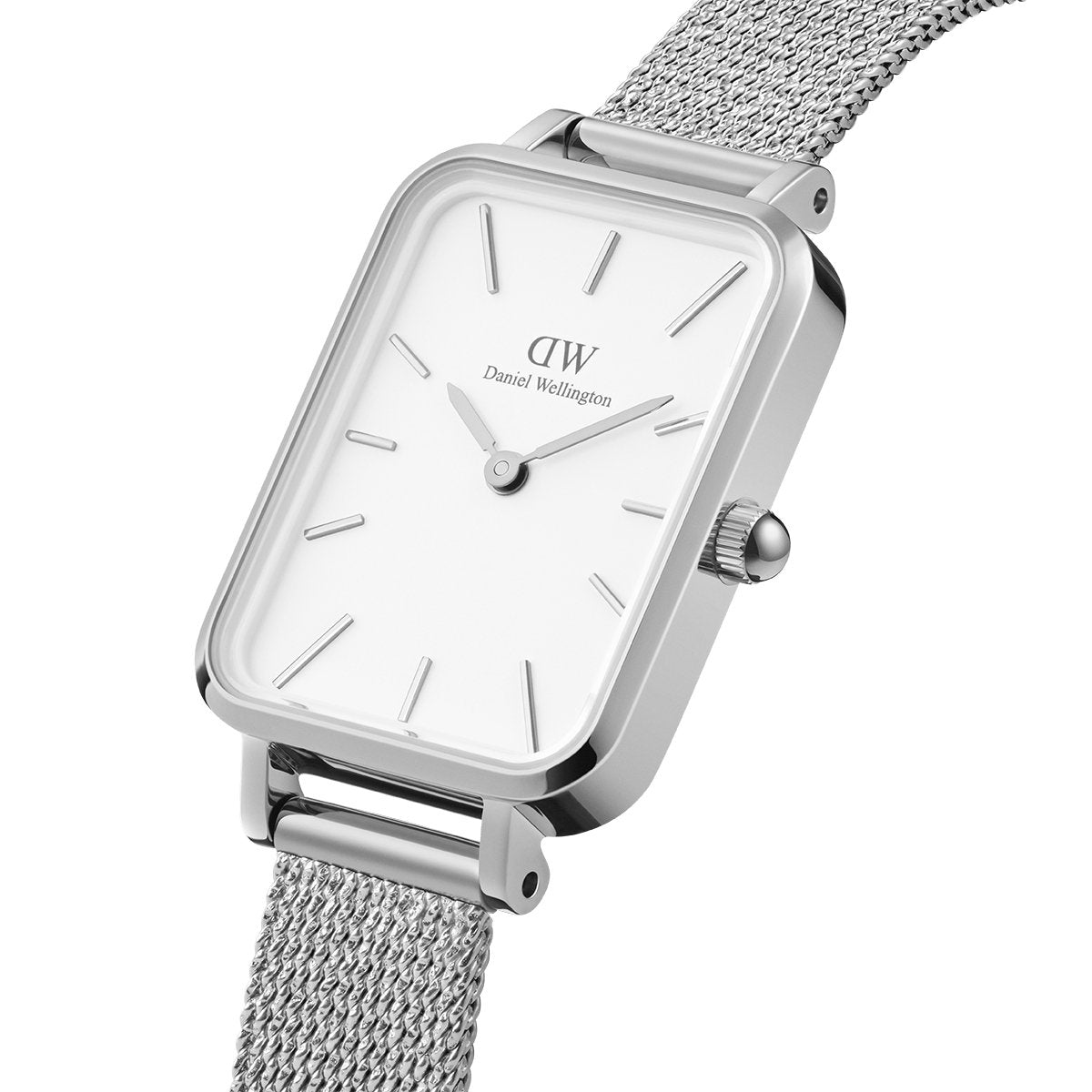 Daniel Wellington Quadro Pressed Sterling 20x26 - Simmi Gioiellerie -Orologi