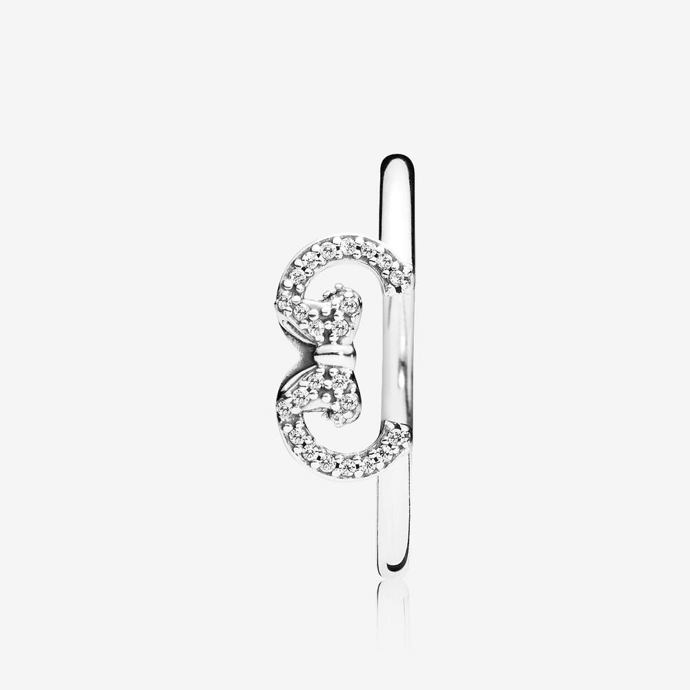 Disney, Anello con profilo di Minnie - Simmi gioiellerie -Anelli