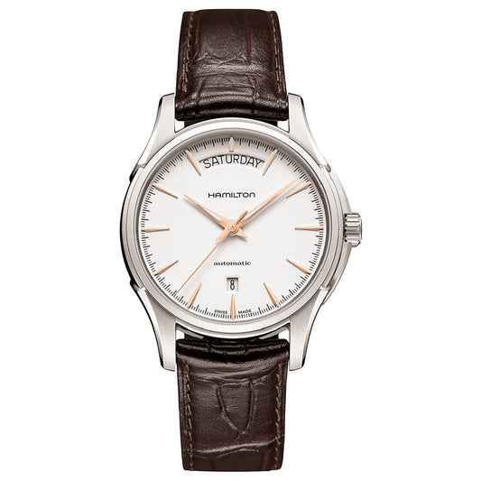 JAZZMASTER DAY DATE AUTO Carica automatica | 40mm | H32505511 - Simmi Gioiellerie -Orologi