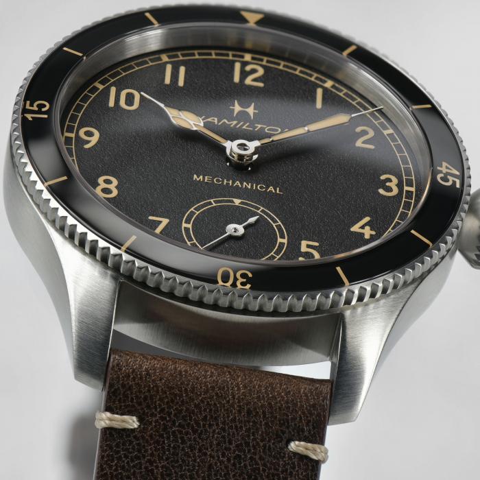 Khaki Aviation Pilot Pioneer H76719530 - Simmi Gioiellerie -Orologi