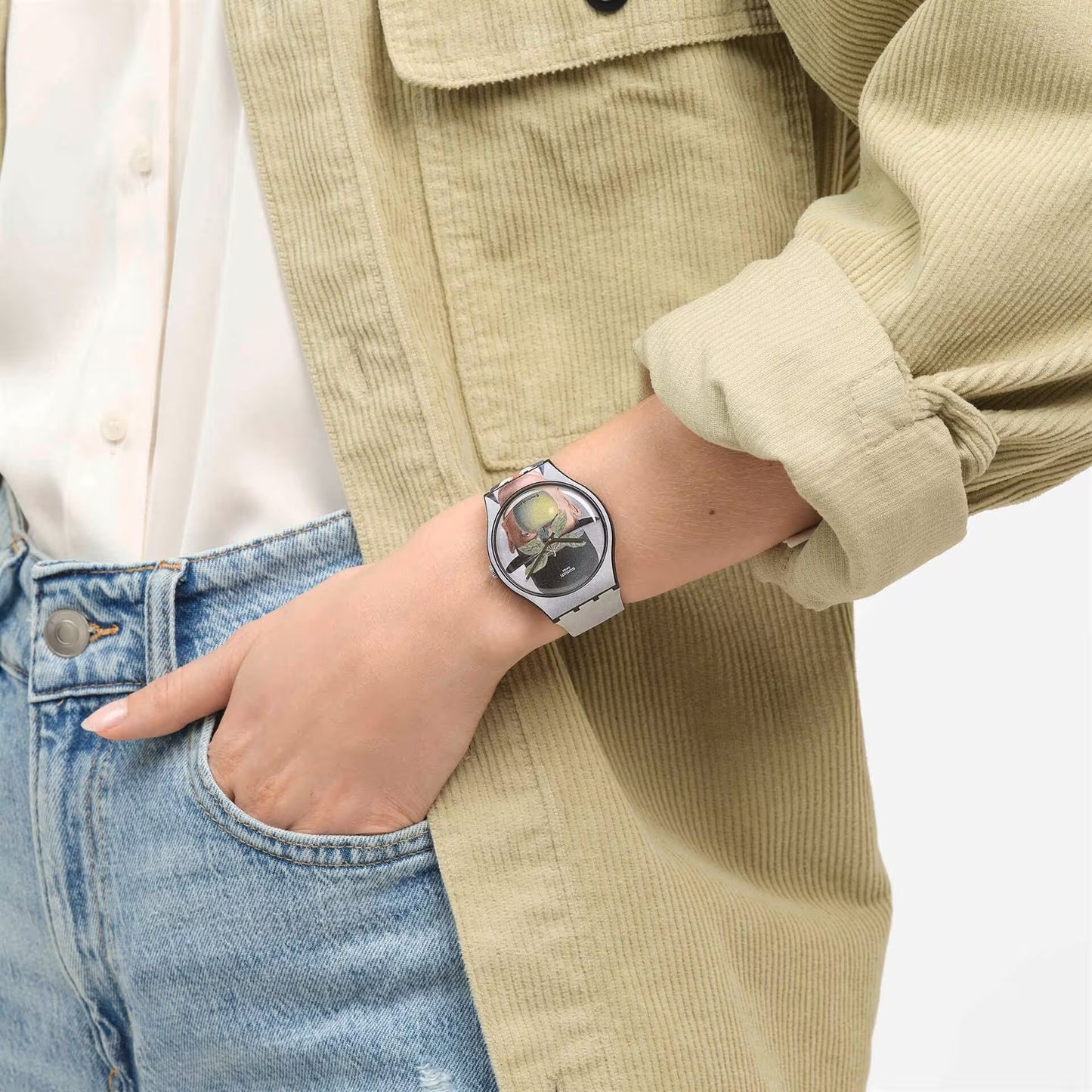 LE FILS DE L'HOMME BY RENE MAGRITTE - SUOZ350 - Simmi Gioiellerie -Orologi