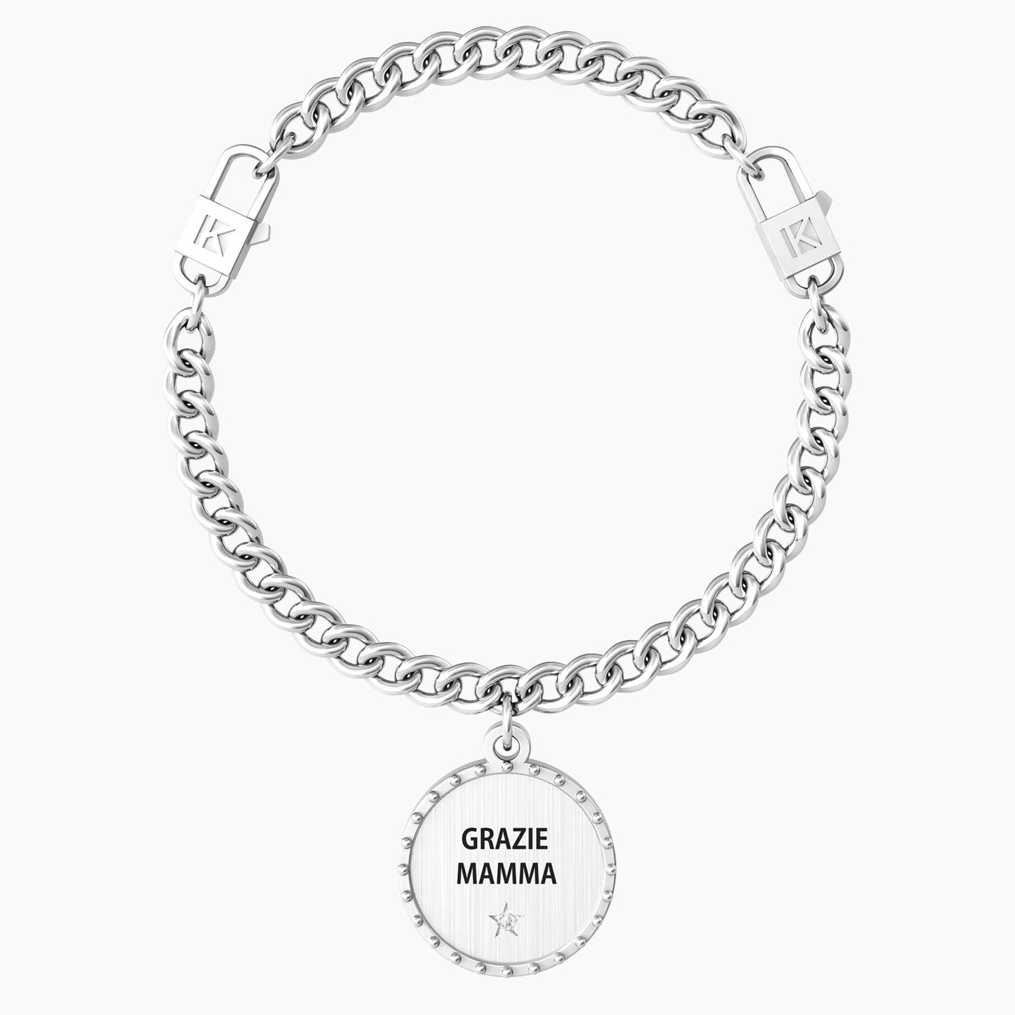 MAMMA | GRAZIE A te che hai creduto in me, a te che mi hai dato il coraggio di credere in me stessa - 731932 - Simmi Gioiellerie -Bracciali