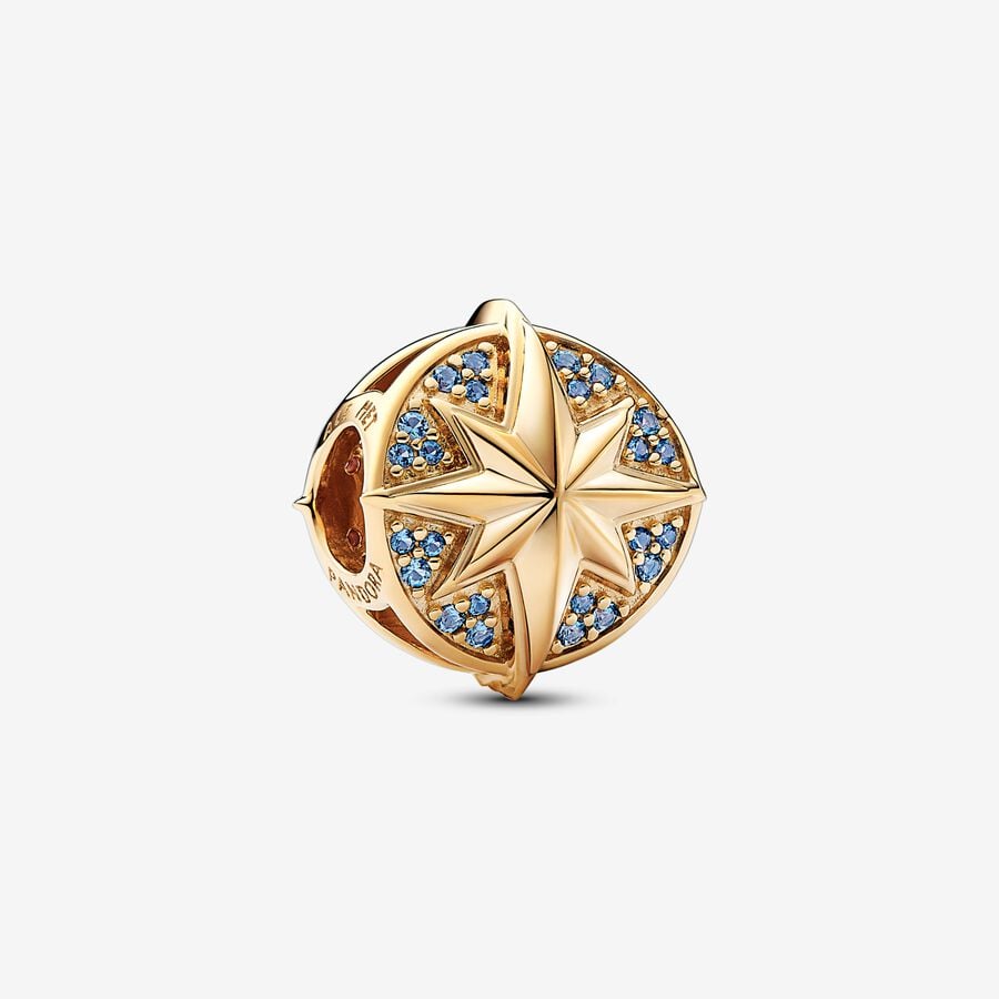 Marvel, Stemma di Captain Marvel - 762744C01 - Simmi Gioiellerie -Charm