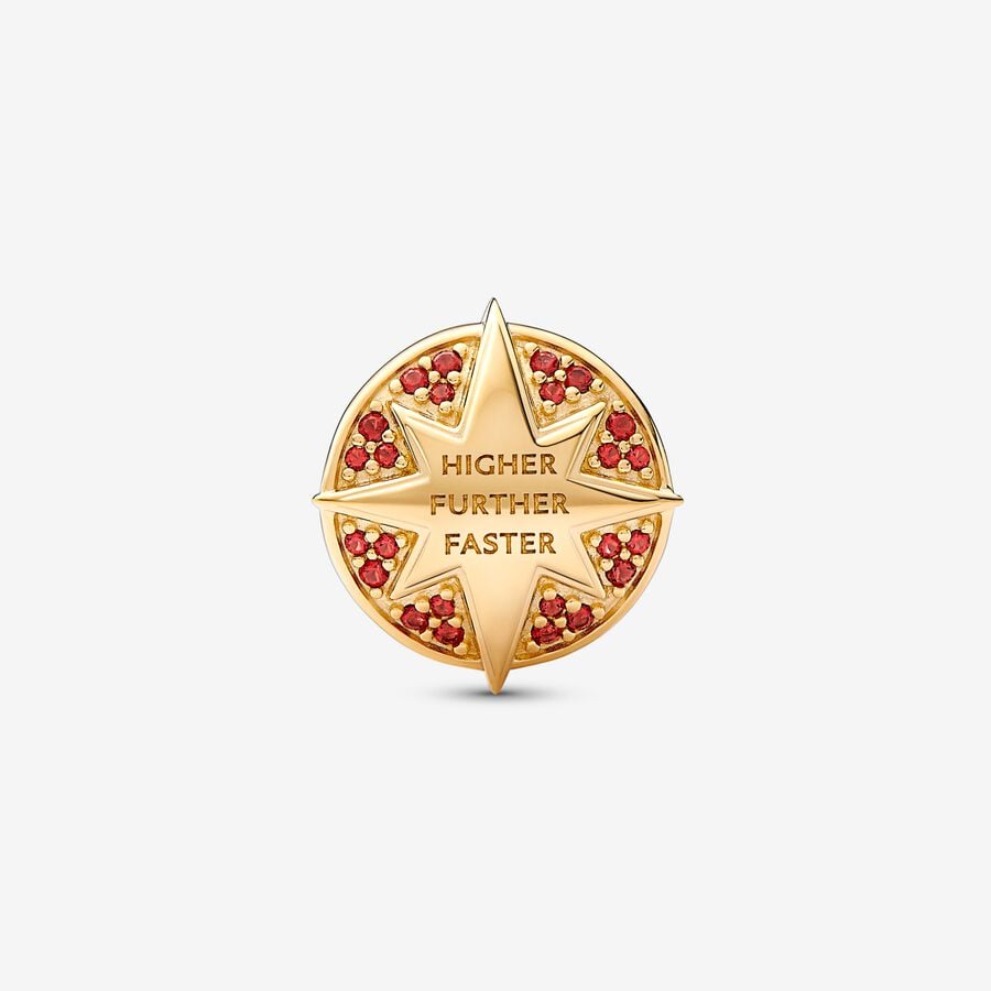 Marvel, Stemma di Captain Marvel - 762744C01 - Simmi Gioiellerie -Charm