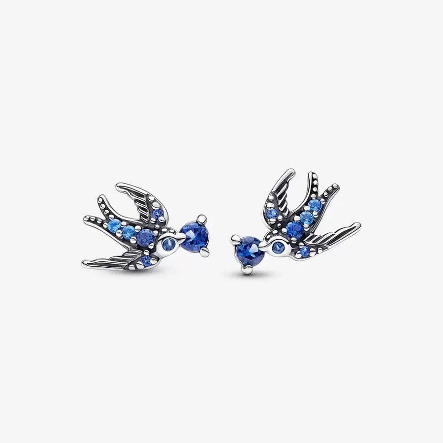 Wolf Orecchini da donna in argento Sterling con lupo e Wolf Orecchini da donna in argento Sterling con lupo e