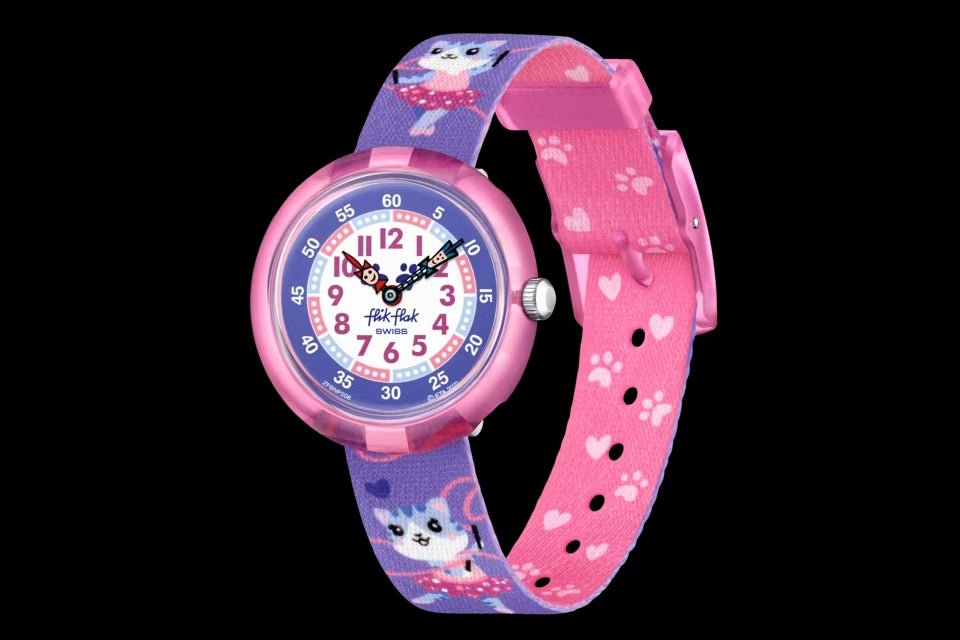 Orologio da bambina Flik Flak - BALLERICHAT - FBNP208 - Simmi Gioiellerie -Orologi