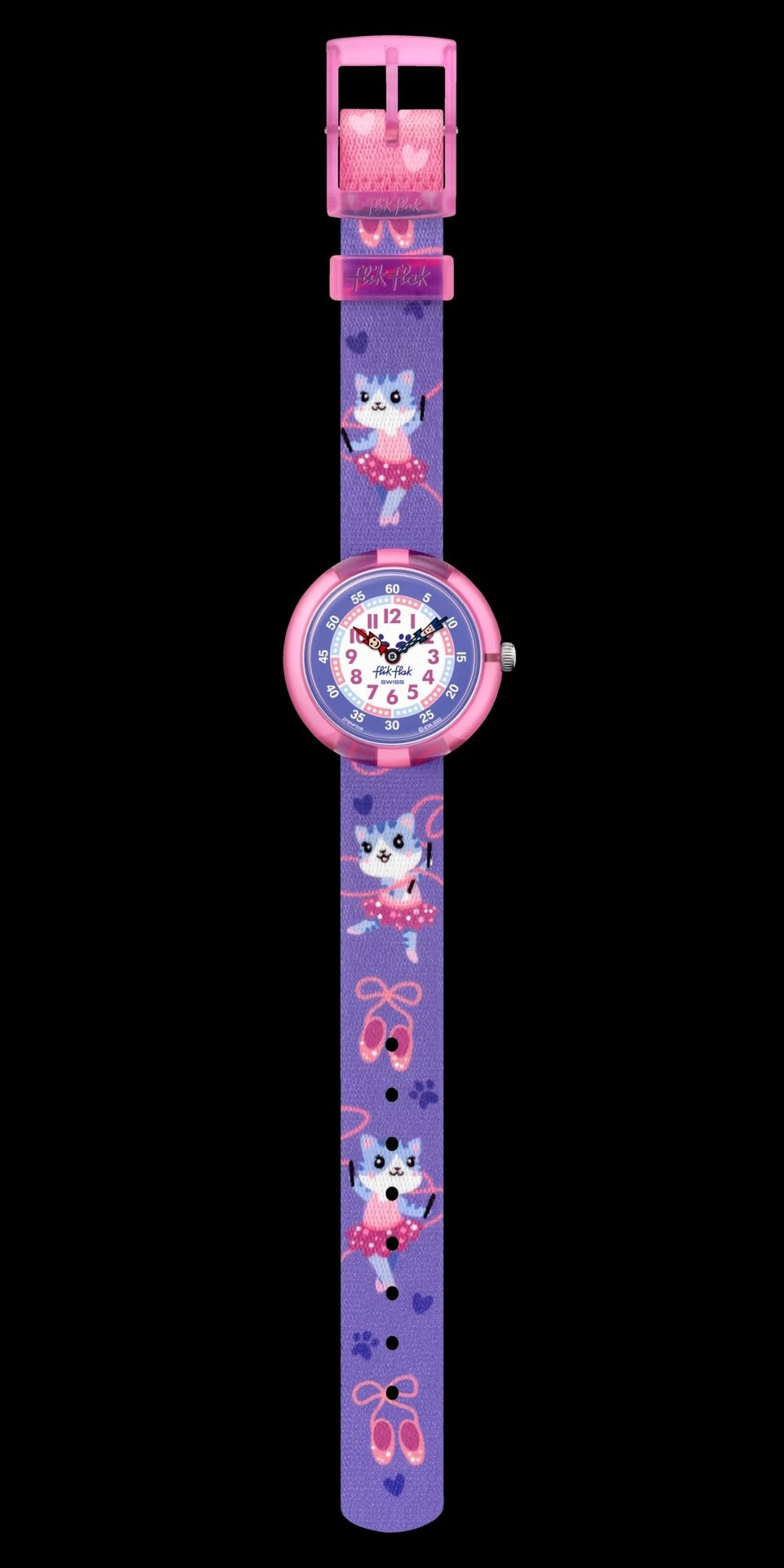 Orologio da bambina Flik Flak - BALLERICHAT - FBNP208 - Simmi Gioiellerie -Orologi