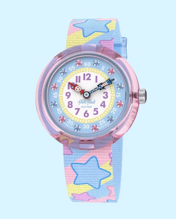 Orologio da bambina Flik Flak - STAR PARTY - FBNP215 - Simmi Gioiellerie -Orologi