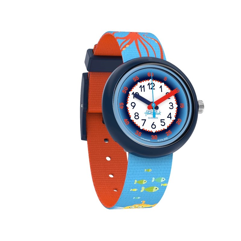 Orologio da bambino solo tempo Flik Flak - SEA LA VIE - ZFPNP086 - Simmi Gioiellerie -Orologi