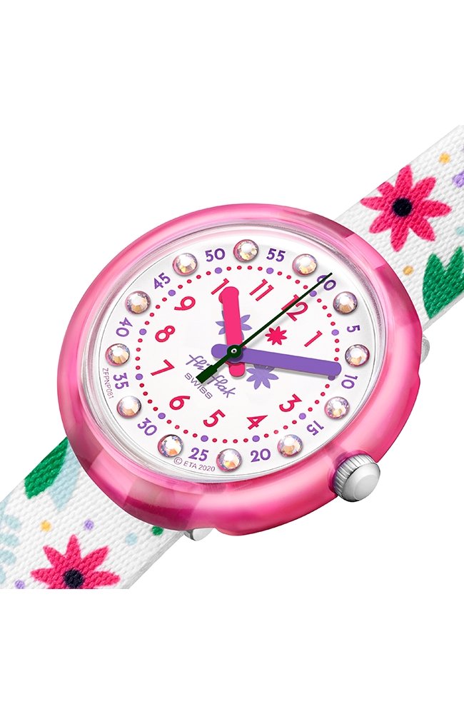 Orologio da bambino solo tempo Flik Flak TROPICALIA - FPNP081 - Simmi Gioiellerie -Orologi