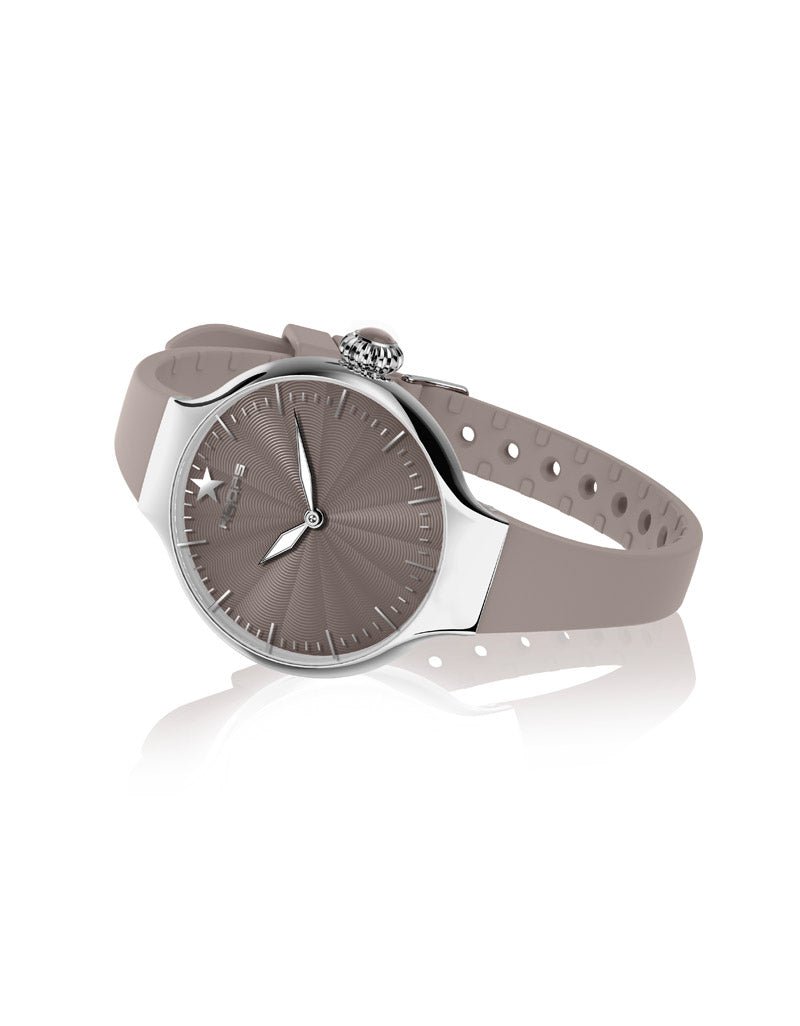 Orologio da donna Hoops - NOUVEAU CHÉRIE SLIDING GREIGE - 2634L-S08 - Simmi Gioiellerie -Orologi