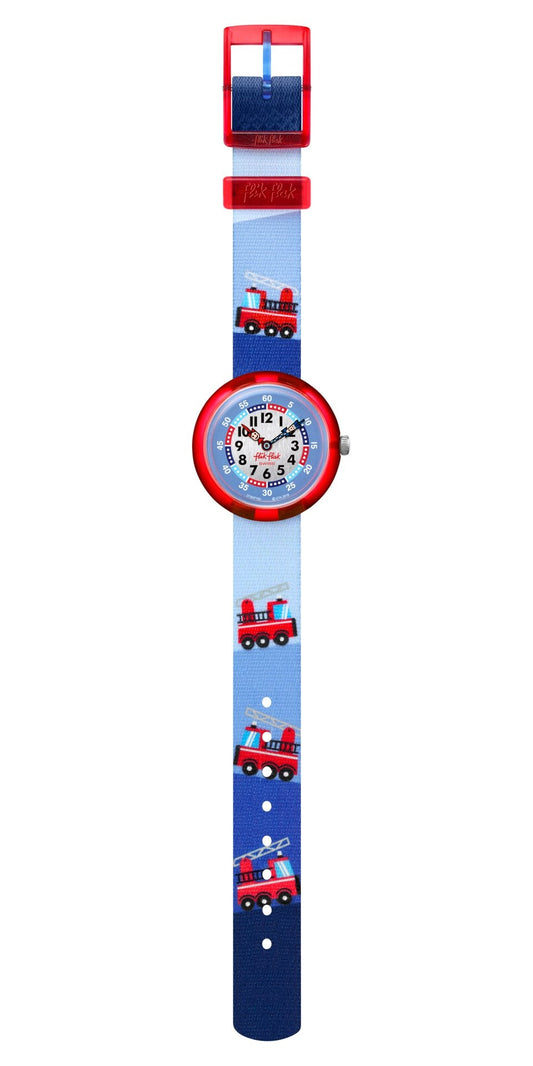 Orologio Flik Flak FIRETRUCK - ZFBNP160 - Simmi gioiellerie -Orologi