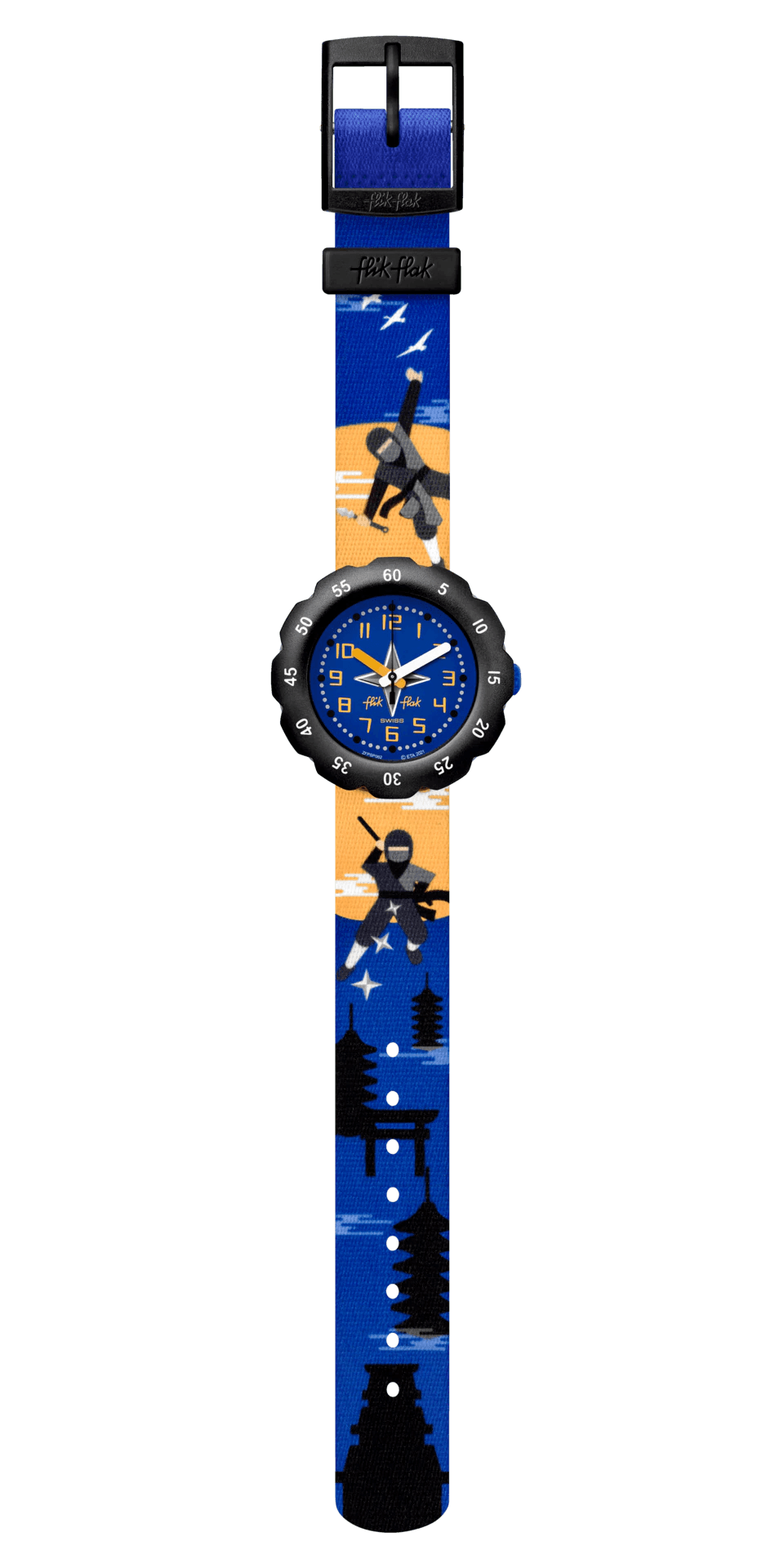 Orologio sa bambino Flik flak - NINJAMAZING - FPSP062 - Simmi Gioiellerie -Orologi