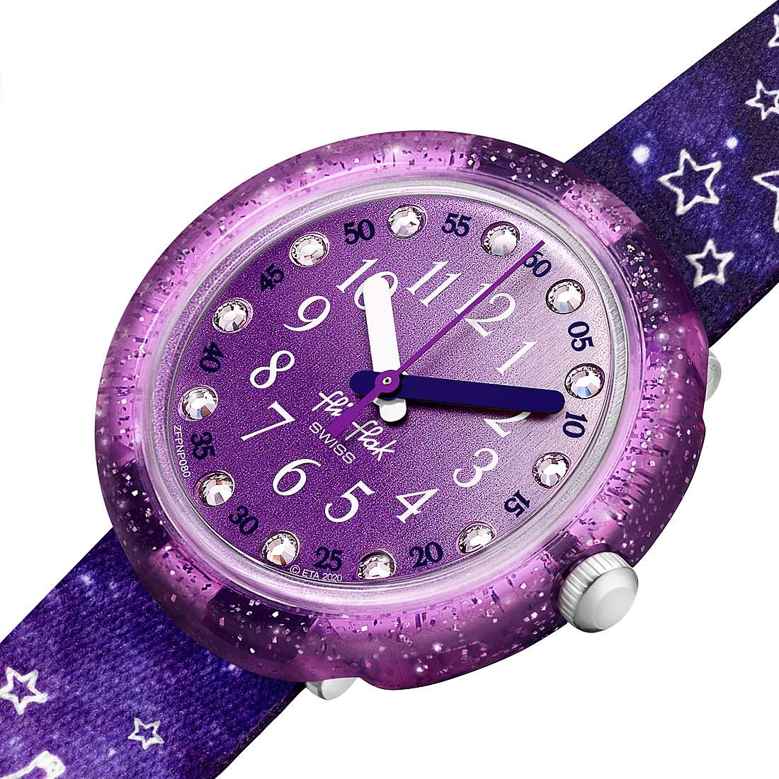 orologio solo tempo bambino Flik Flak Goes Wild - FPNP080 - Simmi Gioiellerie -Orologi