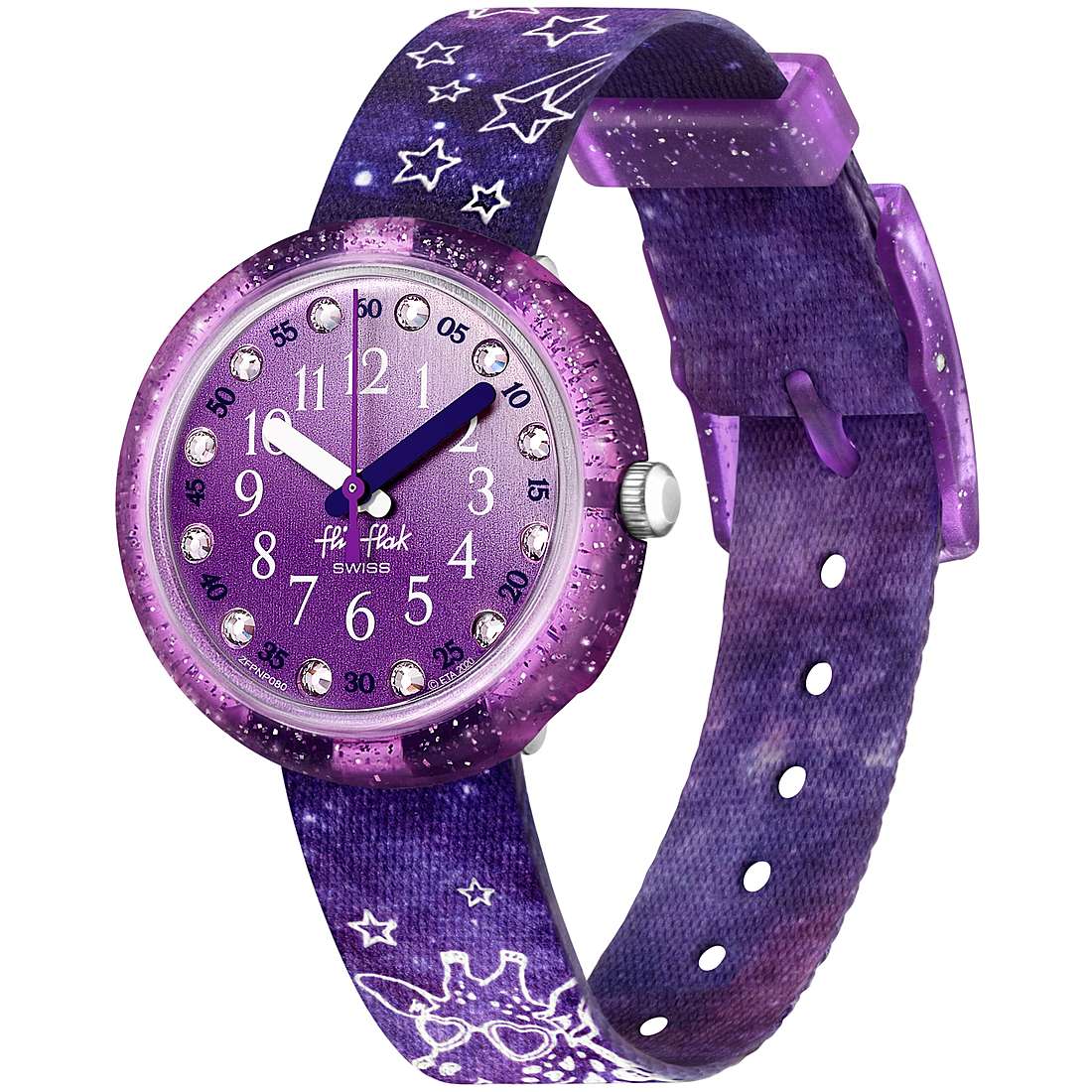 orologio solo tempo bambino Flik Flak Goes Wild - FPNP080 - Simmi Gioiellerie -Orologi