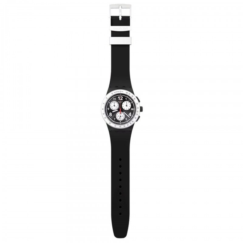 Orologio Swatch Unisex - NOTHING BASIC ABOUT BLACK - SUSB420 - Simmi Gioiellerie -Orologi