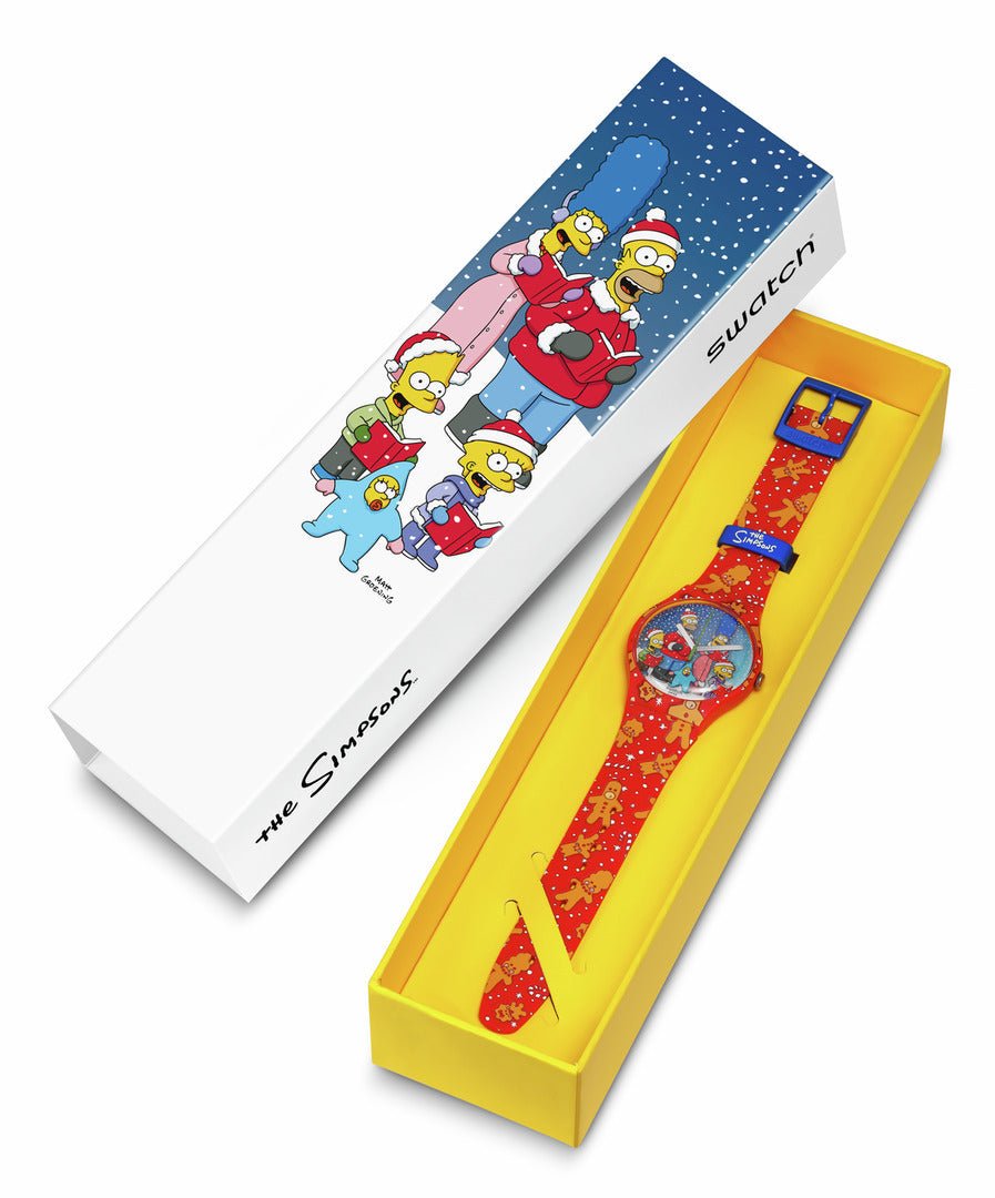 Orologio Swatch Unisex - WONDROUS WINTER WONDERLAND - SUOZ361 - Simmi Gioiellerie -Orologi