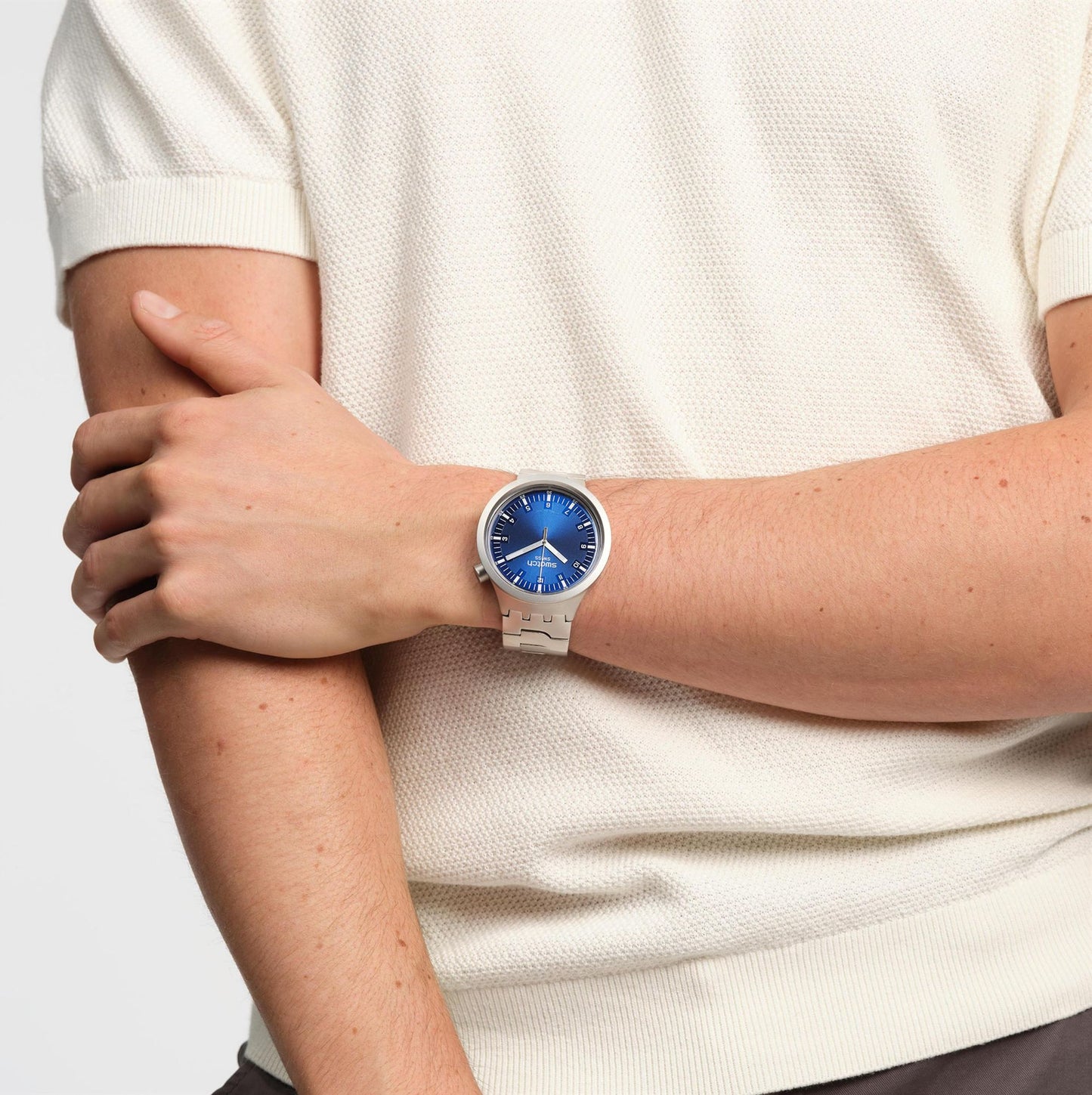 Orologio unisex Swatch - INDIGO HOUR - SB07S102G - Simmi Gioiellerie -Orologi