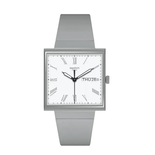 Orologio unisex Swatch - WHAT IF…GRAY? - SO34M700 - Simmi Gioiellerie -Orologi