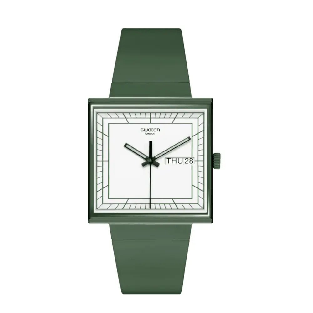 Orologio unisex Swatch - WHAT IF…GREEN? - SO34G700 - Simmi Gioiellerie -Orologi