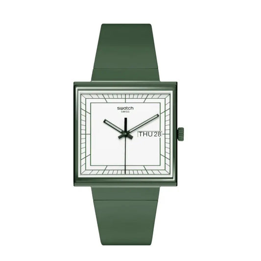 Orologio unisex Swatch - WHAT IF…GREEN? - SO34G700 - Simmi Gioiellerie -Orologi