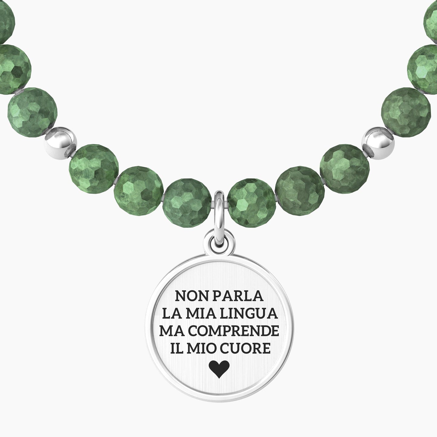 PETS | AMORE Perché a volte non servono le parole per capirsi, basta l'amore. Non parla la mia lingua, ma comprende il mio cuore. - 732004 - Simmi Gioiellerie -Bracciali