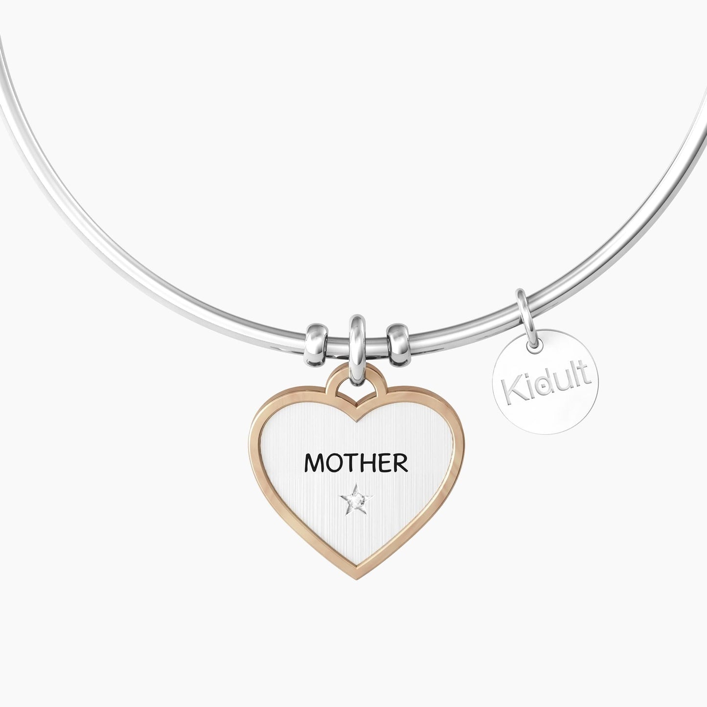 Set di bracciali mamma e figlia con ciondolo cuore - MAMMA - FIGLIA | FOREVER - 732088 - Simmi Gioiellerie -Bracciali