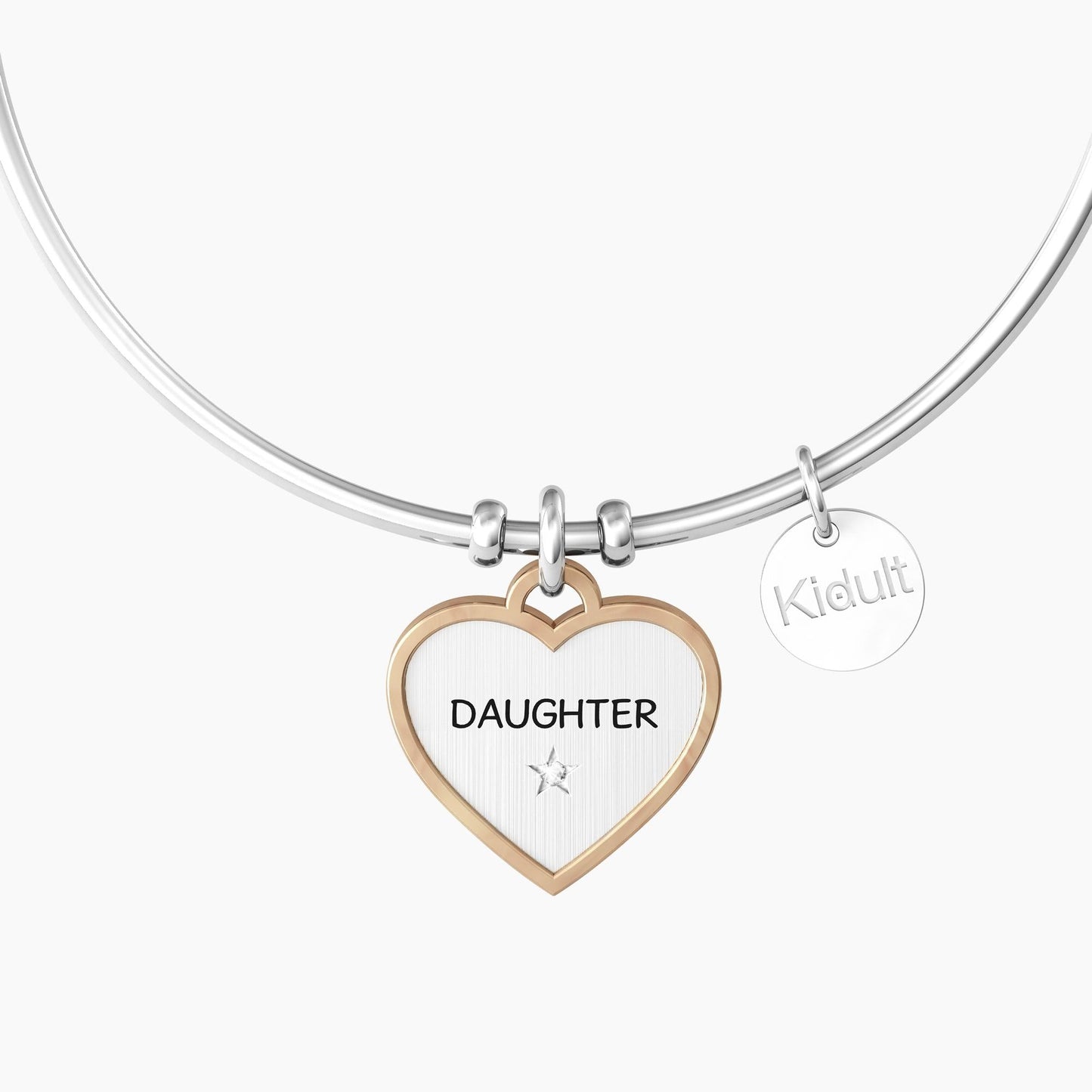 Set di bracciali mamma e figlia con ciondolo cuore - MAMMA - FIGLIA | FOREVER - 732088 - Simmi Gioiellerie -Bracciali