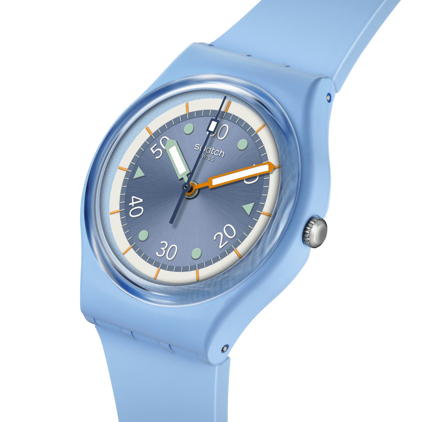 SWATCH POWER OF NATURE FROZEN WATERFALL - SO31L100 - Simmi Gioiellerie -Orologi