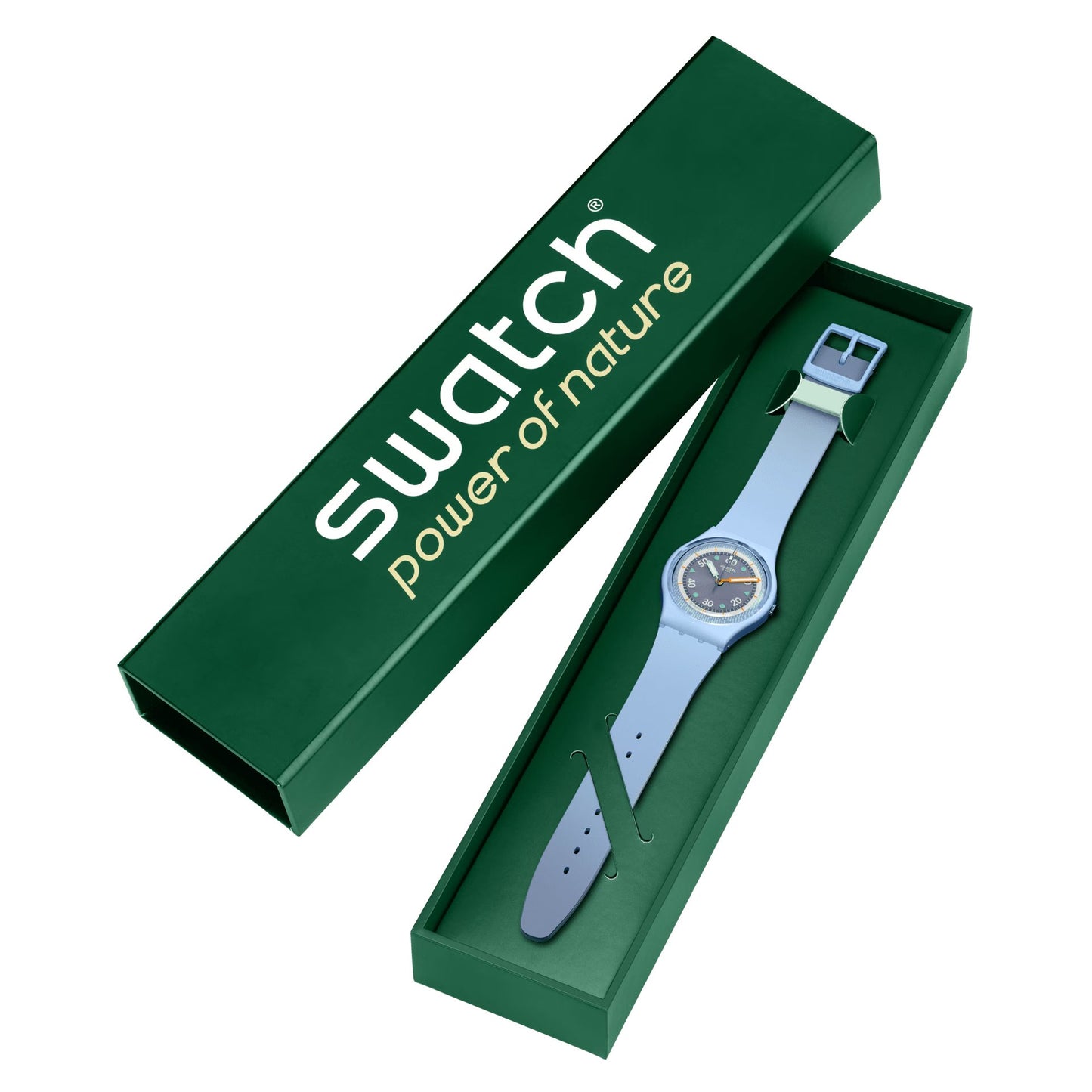 SWATCH POWER OF NATURE FROZEN WATERFALL - SO31L100 - Simmi Gioiellerie -Orologi