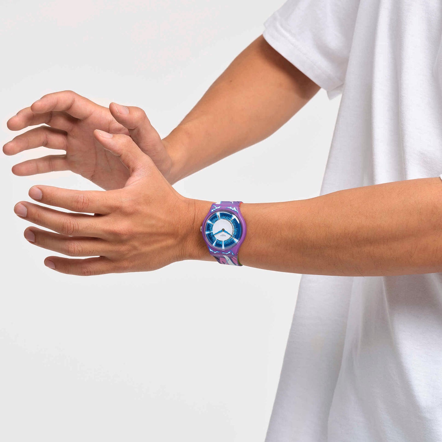SWATCH X DRAGONBALL Z GOHAN X SWATCH - SUOZ345 - Simmi Gioiellerie -Orologi