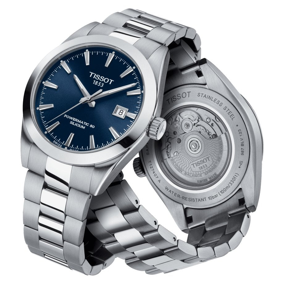 TISSOT GENTLEMAN POWERMATIC 80 SILICIUM - T127.407.11.041.00 - Simmi Gioiellerie -Orologi