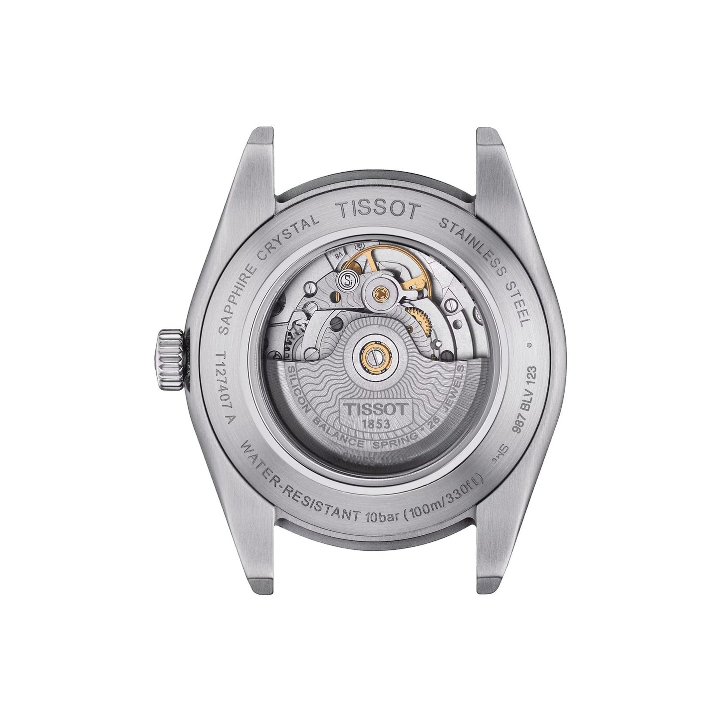 TISSOT GENTLEMAN POWERMATIC 80 SILICIUM - T127.407.11.351.00 - Simmi Gioiellerie -Orologi