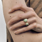 ANELLO AVVENTURINA VERDE GRAVITY -  ANB1-D39-08