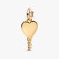 Charm Pendente Chiave a Cuore da incidere - 364353C01