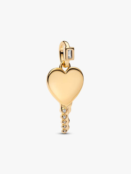 Charm Pendente Chiave a Cuore da incidere - 364353C01
