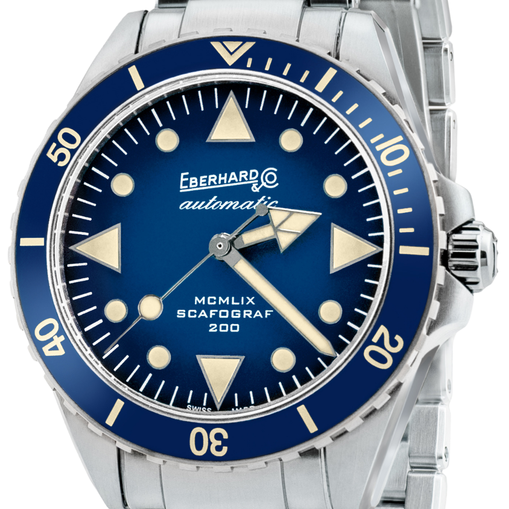 Orologio da uomo Eberhard SCAFOGRAF 200 MCMLIX - 41047.03 CA2C