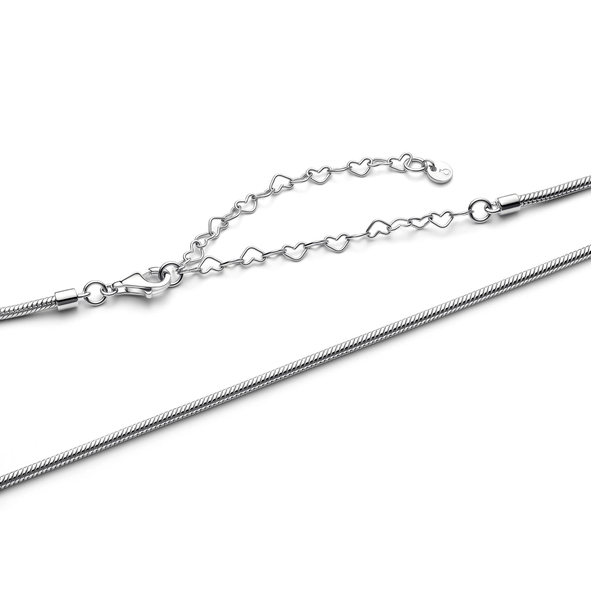 A serpente sottile chain argento sterling collana - 395061C00