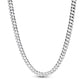 Argento sterling cuban collana a catena - 395093C00