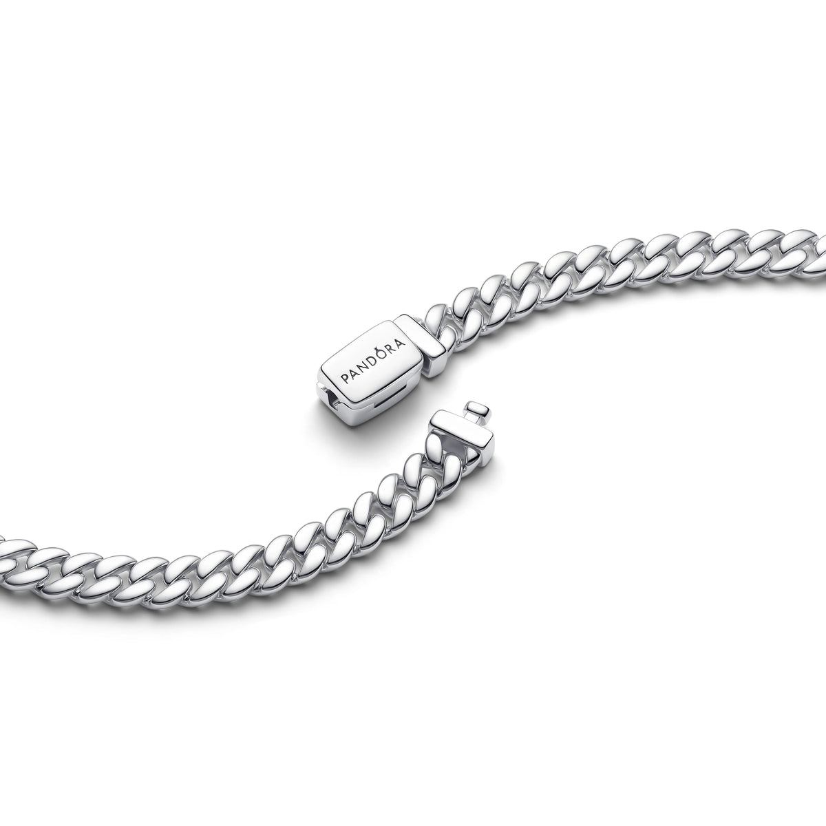 Argento sterling cuban collana a catena - 395093C00