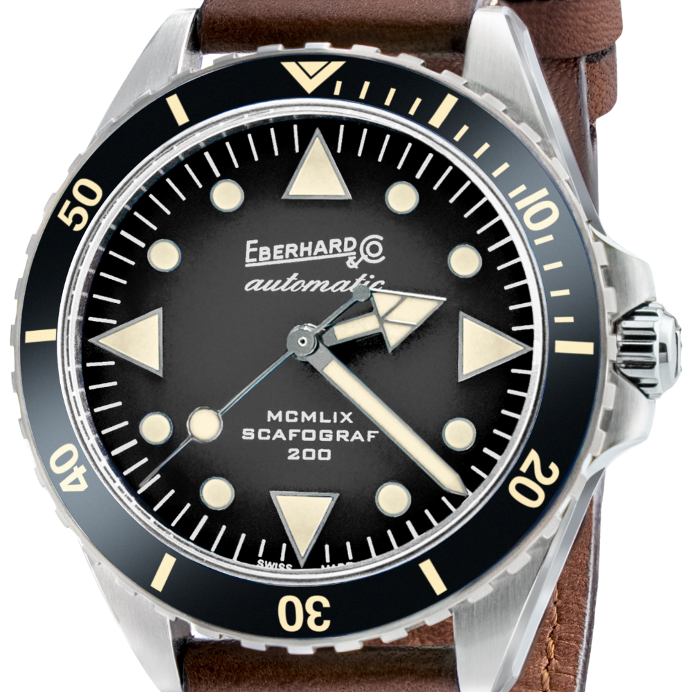 Orologio da uomo Eberhard SCAFOGRAF 200 MCMLIX - 41047.01 CP