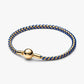 Bracciale Intreccio Tessuto Blu - 563816C02